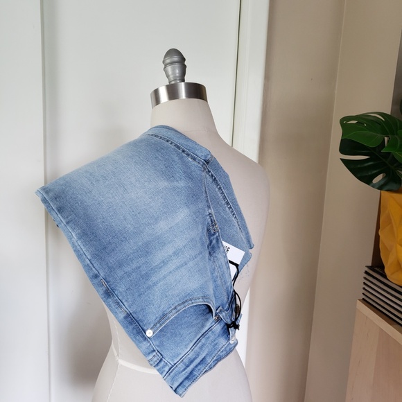 OAT Mid Rise Straight Ankle Jeans Size 25 NEW! - Picture 2 of 12